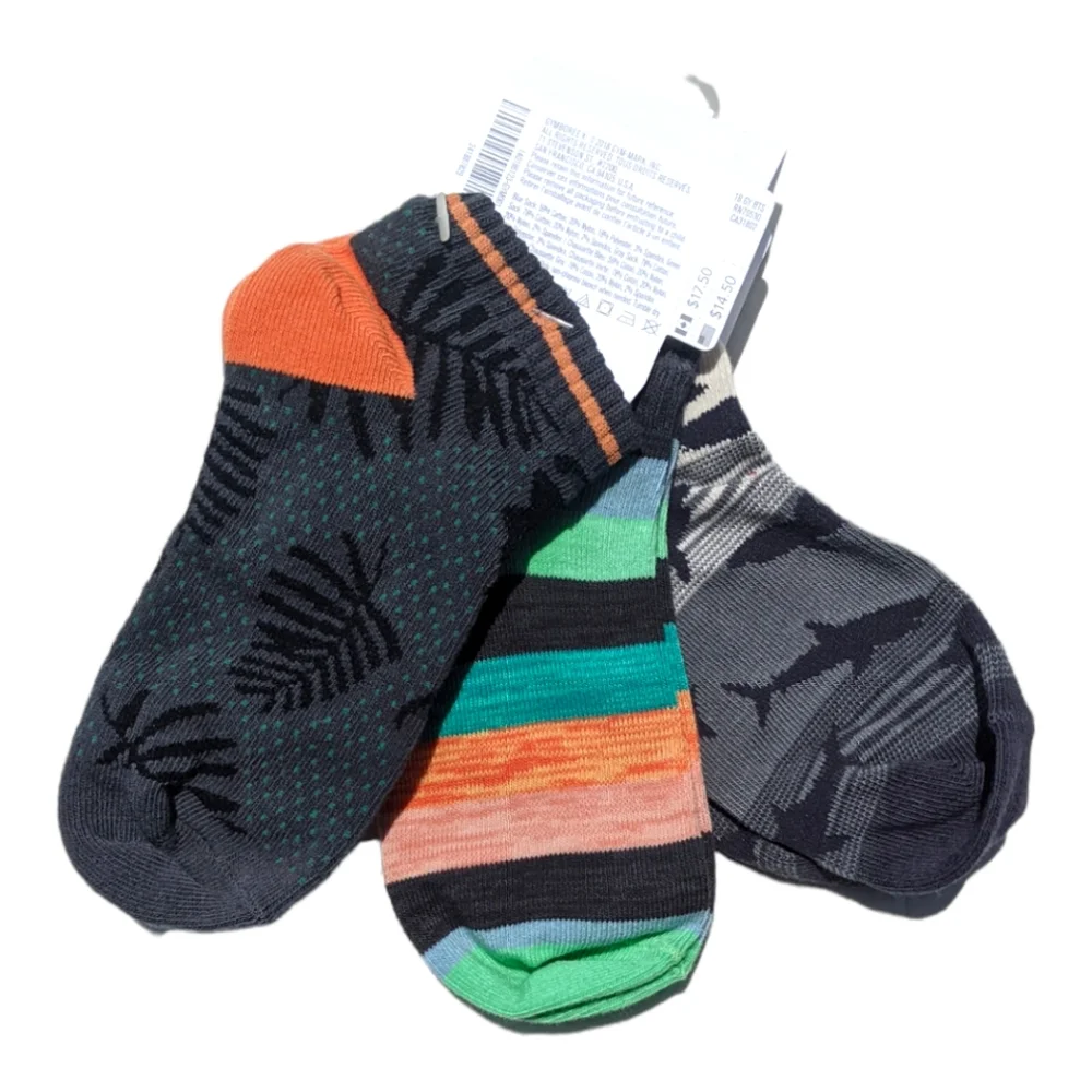 Gymboree Boys Sharks/Stripes/Tropical ankle Socks